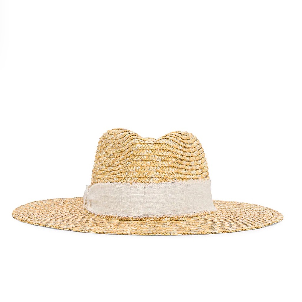 Milana Hat in Natural & White - Never worn/NWT